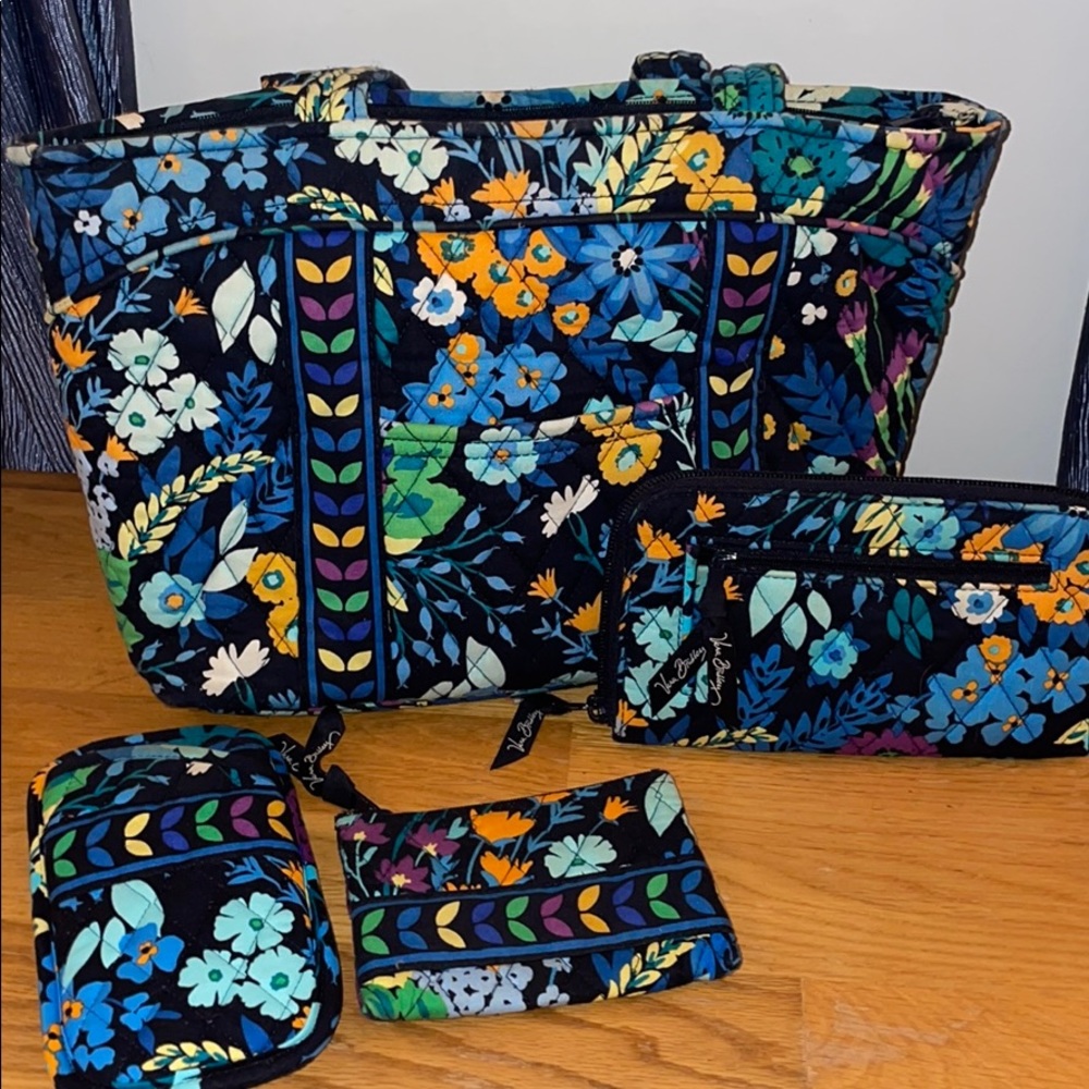 4 Piece Vera Bradley Purse Set